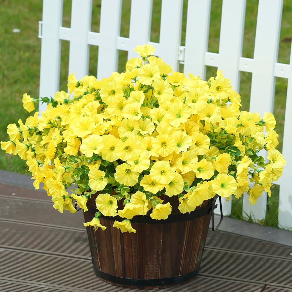 Amazon.com: Artificial Mums for Outdoors Fake Fall Flowers